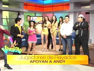 Jugadores de Rayados apoyan a Andy