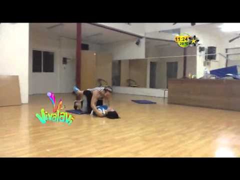 Flor se lastima en los ensayos de Fama