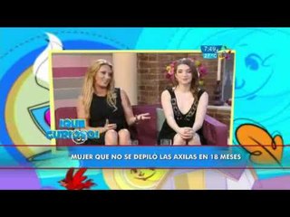 Mujer que no se depilo las axilas en 18 meses" la mañana es Nuestra"