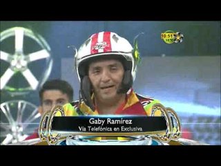 Gaby Ramírez en su llamada explicando su pronta ausencia