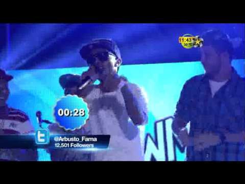 MC Arbusto canta en Followmi Fam@