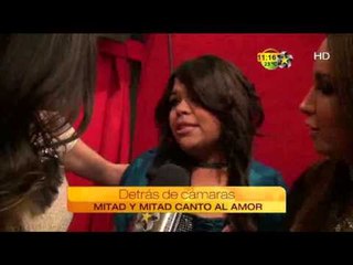 Flor entrevista ala Primera expulsada de Mitad yMitad canto al amor