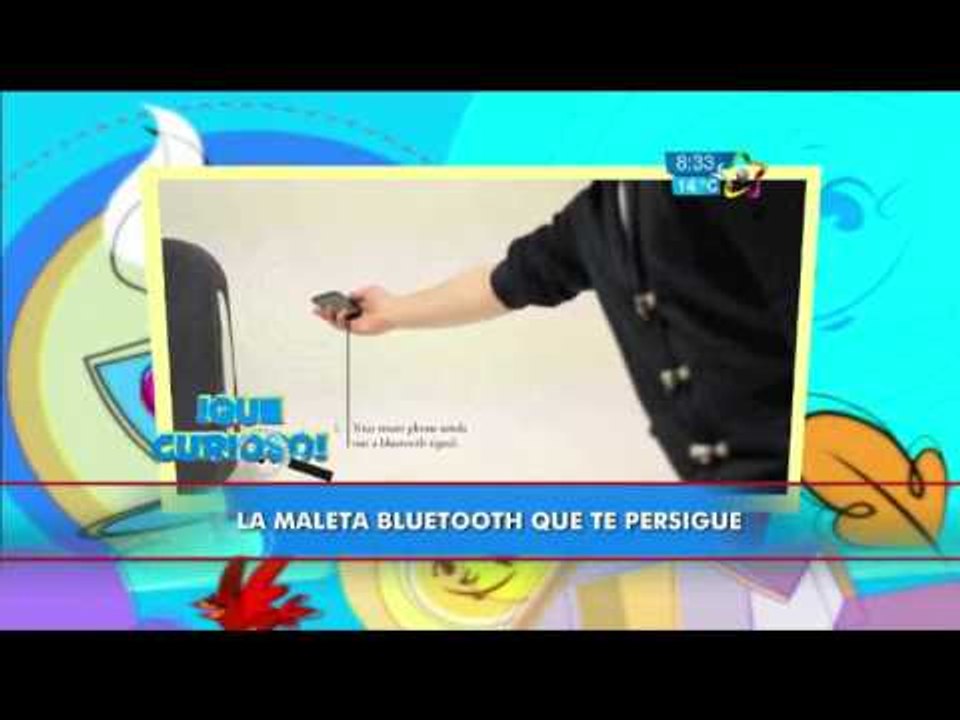 La maleta bluetooth que te persigue