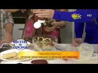 Ceviche Vegetariano o Ceviche sin pescado