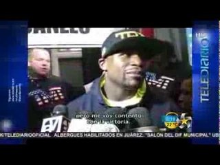 Floyd Mayweather jr  no quiere revancha con Saúl 'canelo' Álvarez