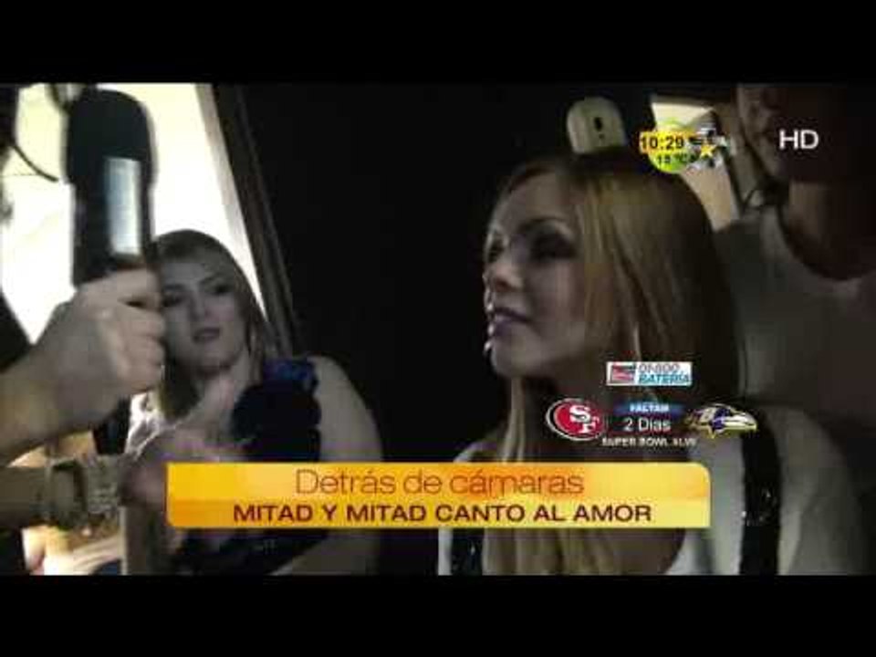 Detrás de Camarás de Mitad y Mitad Canto al amor