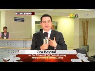 Lic Josúe Becerra  desde  Oca Hospital (El Corazón Más Grande)