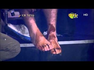 Brandon Meza cumple su apuesta