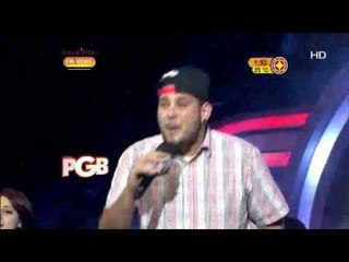Miltoner canta "Dile a  él" en PGB
