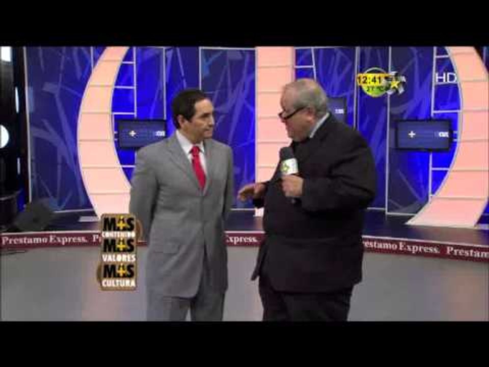 Las palabras de Don Ricardo Espinoza (Más Contenido,Más Valores y Más Cultura)