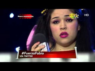 Kassandra Triste tras la Noticia del Accidente de Fabio Melanitto