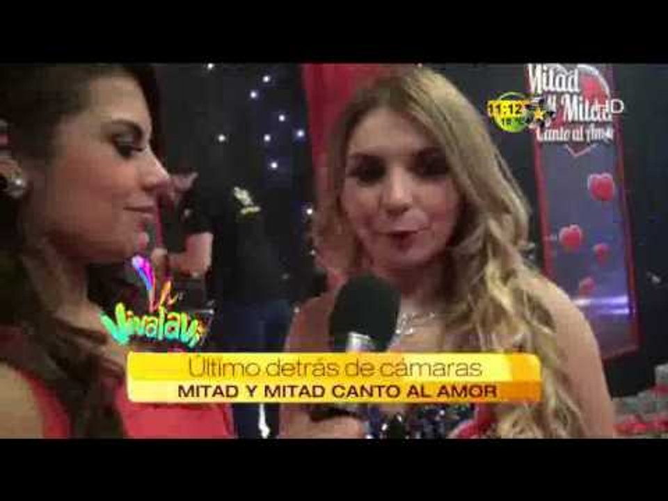Mitad y Mitad canto al amor detrás de cámaras