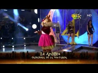 La  gran Voz de la ardilla canta en Volumen 4