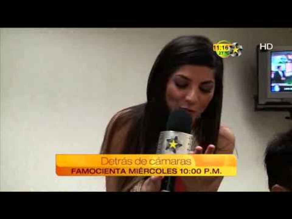 Reportaje detrás de cámaras de Famocienta