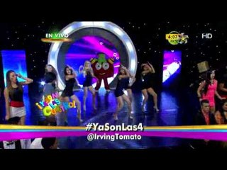 Las chicas de cenit bailan salsa