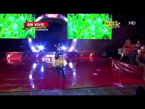 La pequeña Ganadora de Voz Targuita en premios Fama