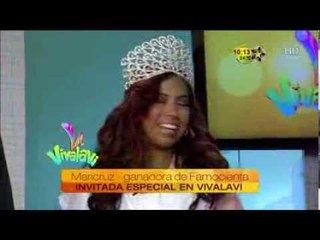 Maricruz ganadora de famocienta en vivalavi