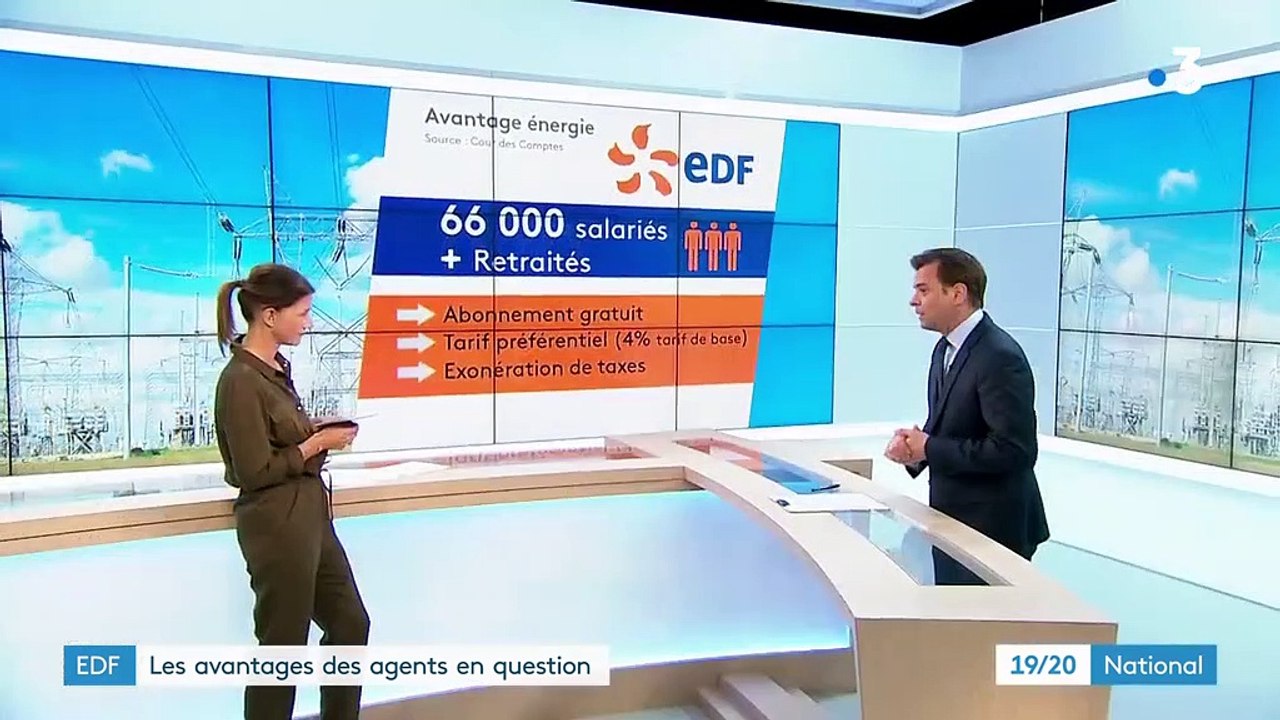 EDF : les avantages des agents en question