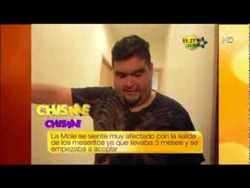 La Mole se siente muy afectado con la salida de los meseritos