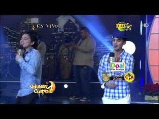 Brandon y Yaret cantan juntos en Volumen 4