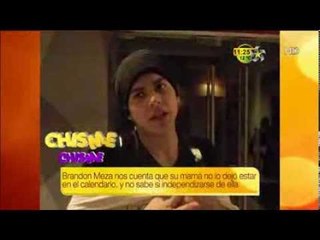 Brandon Meza no saldrá en el calendario