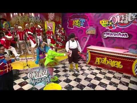 Orata, Maruca, Marquitos y Cipriano preparan Champurrado