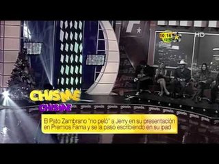 Pato Zambrano ignora a Jerry