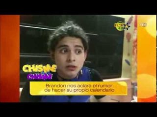 Brandon nos platica de sus planes