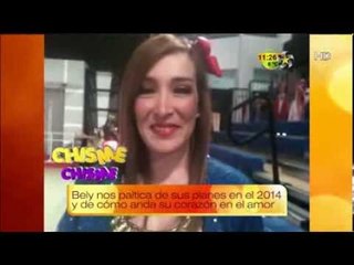 Bely habla de sus planes a futuro