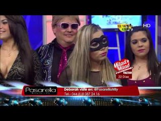 La Chica del Antifaz molesta en Las Noches