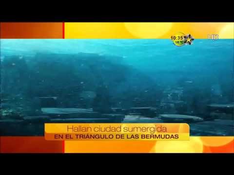 Hallan ciudad sumergida en el tríangulo de las Bermudas