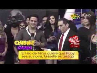 El hijo del ninja niega tener novia