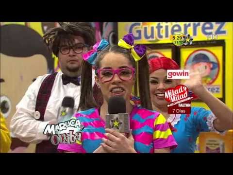 Maruca recita poema en Acábatelo