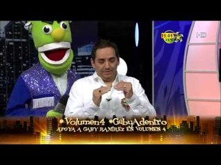 Chavana reta a Gaby Ramírez en Volumen 4