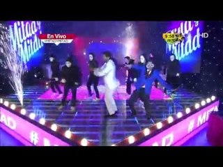 Poncho y Chavana bailan en Mitad y Mitad