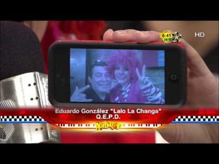 Rayita y Mario Bezares  despiden  a Lalo "La Changa"