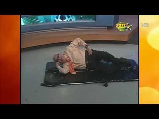 Don Rober pone el ejemplo de como festejar góles