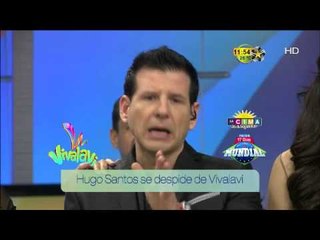 Hugo Santos dice Adiós