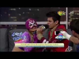 Konan buscando amor para Ema