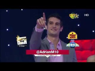 Adrián Marcelo se presenta