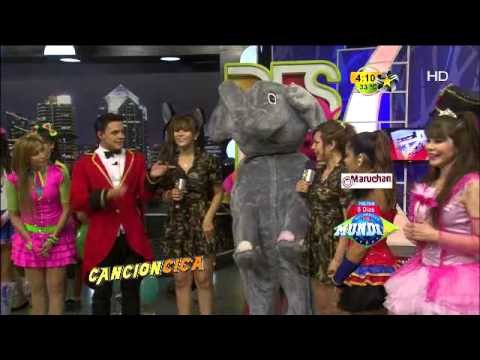 Anel y Nataly en La Cancioncica