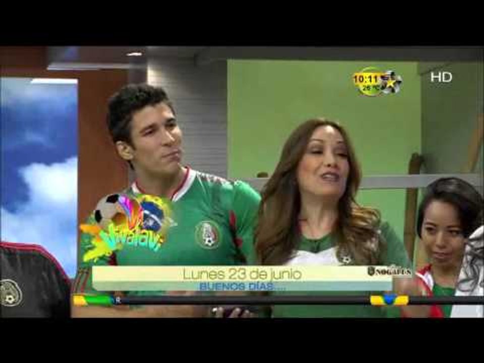 El previo al partido de México contra Croacia