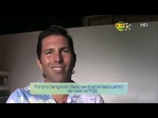 Poncho no le agrada la idea del ballet PGB