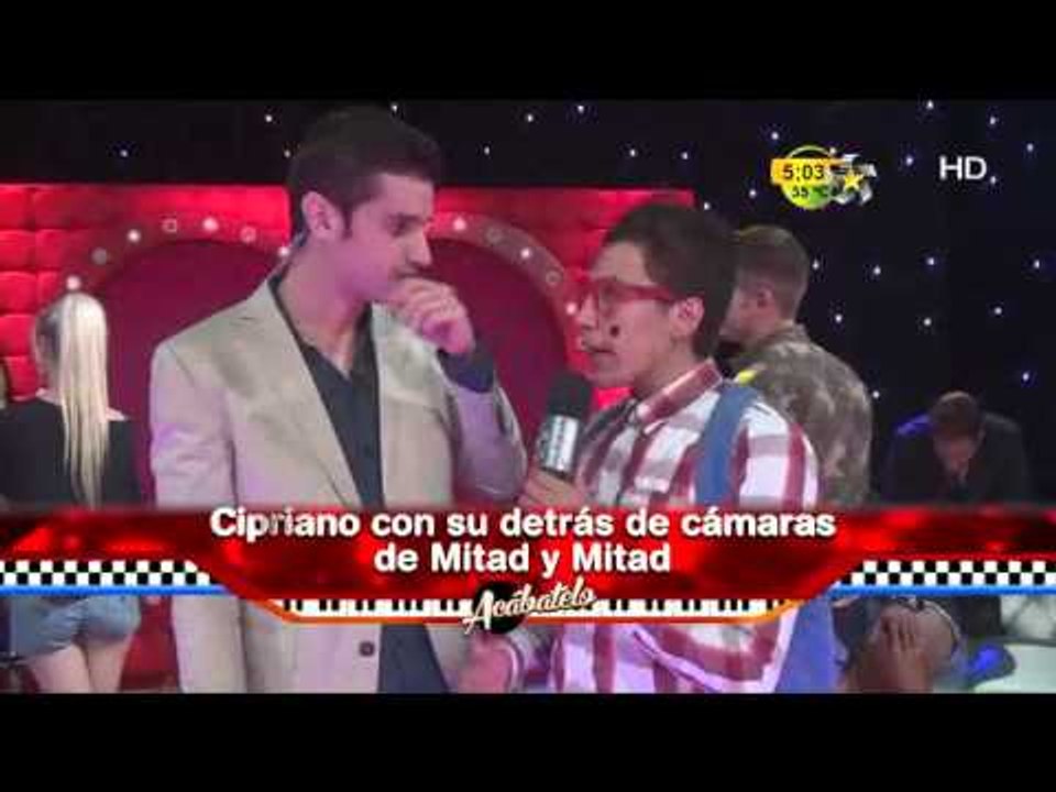 Detrás de Cámaras con Cipriano