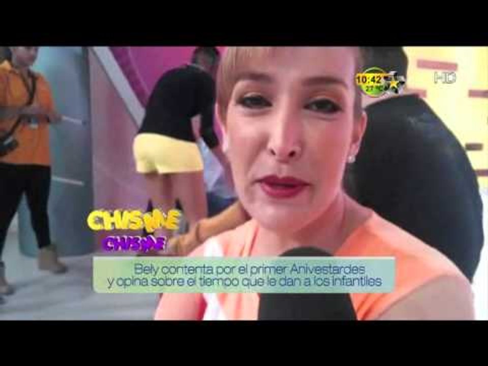 Bely contenta con el Aniverstardes