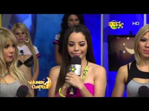 Arely Téllez muy contenta en Volumen 4