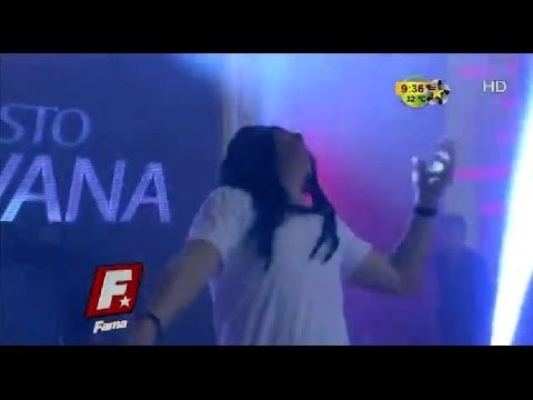 Chavana en Premios Fama