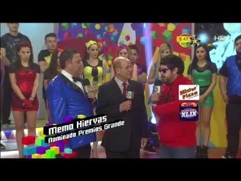 Memo Hiervas está nominado en Los Premios Grande de la Televisión