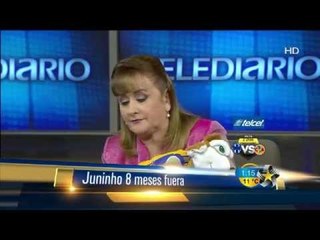 Muestran lesión de Juninho con muñeco de Tigres