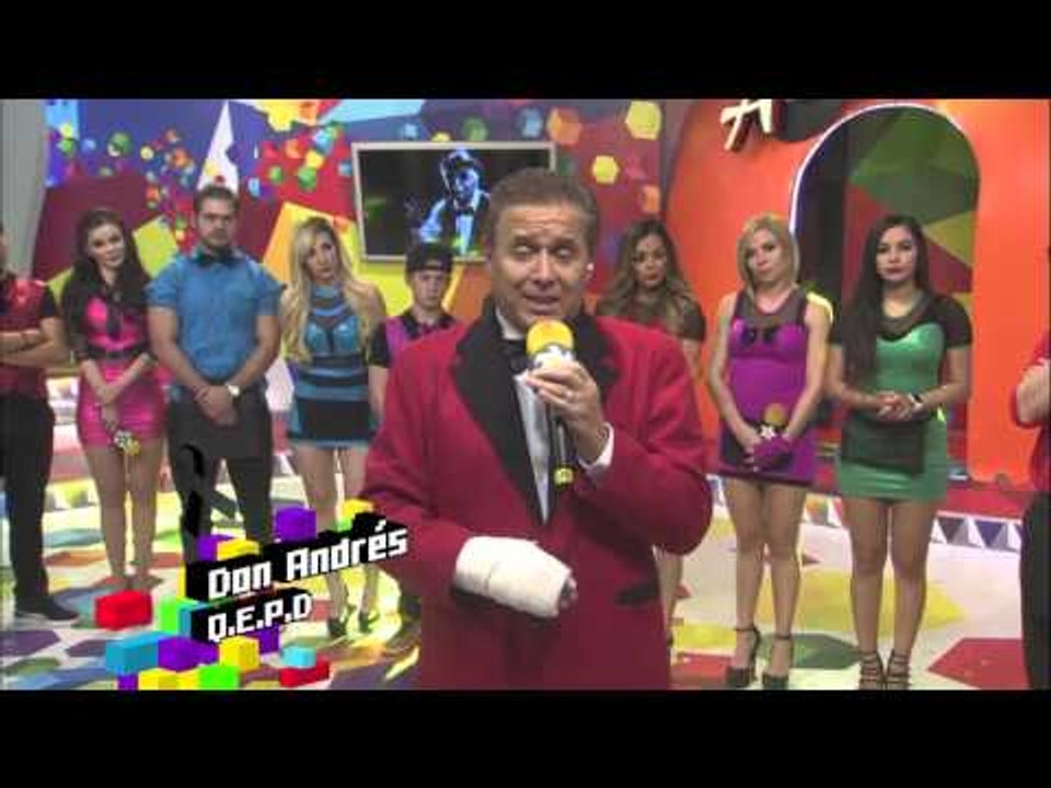 Se despide de Don Andrés